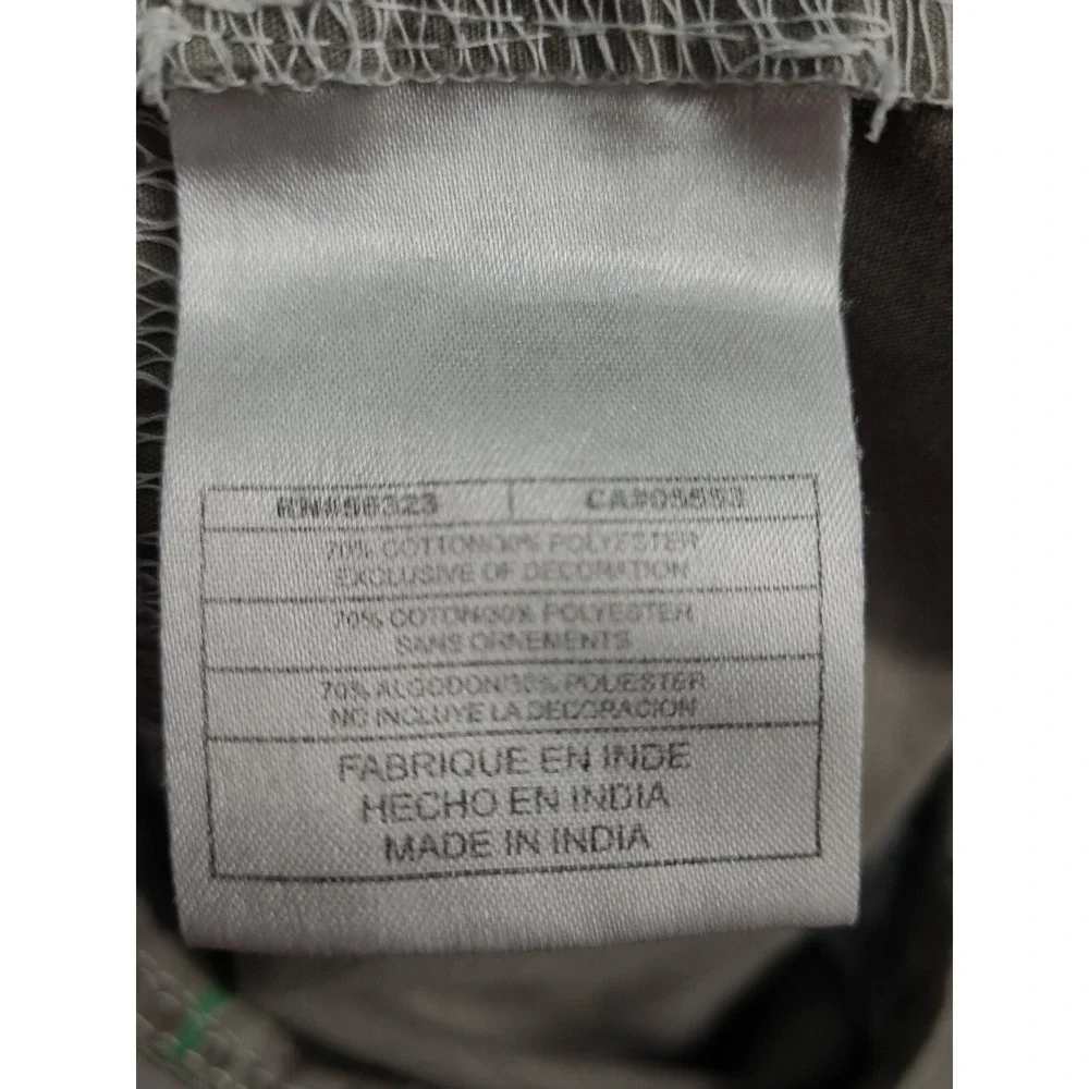 Nike Sportswear Mens Athletic Beige Plaid‎ Casual Shorts Size Large